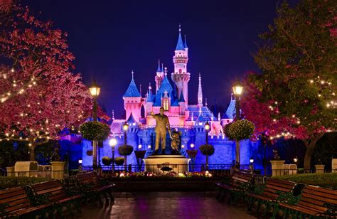 Sleeping Beautys Castle At Night Disney Tourist Blog Disney Bucket
