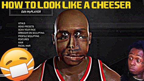 Nba 2k17 How To Look Like A Cheeser Myplayer How To Look Like The