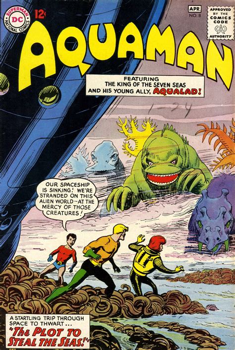 Monster Brains Aquaman Comic Covers