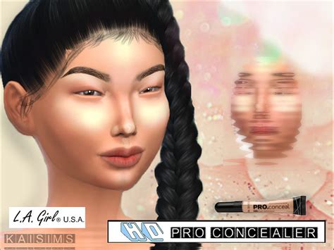 The Sims Resource La Girl Pro Concealer Set Strobbing