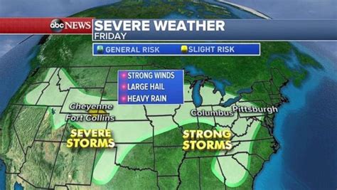 Severe Weather Expected To Last Through Weekend Abc News