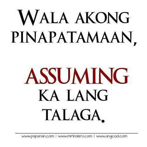 Ang Tamaan Guilty Filipino Quotes Pinoy Quotes Tagalog Love