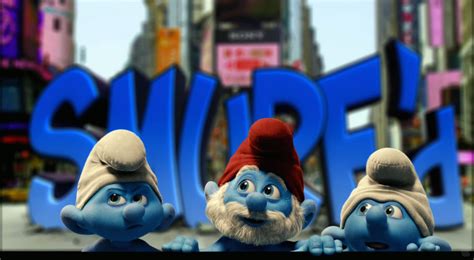 The Smurfs Live Action Movie Desktop Wallpaper