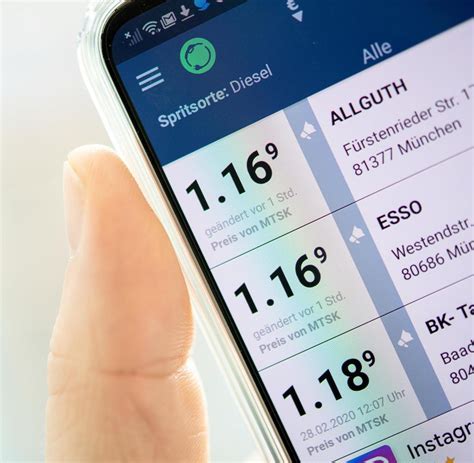 Wann sie tanken sollten, lesen sie im folgenden: Auto-App: Diese Anwendungen helfen beim Tanken und Parken ...