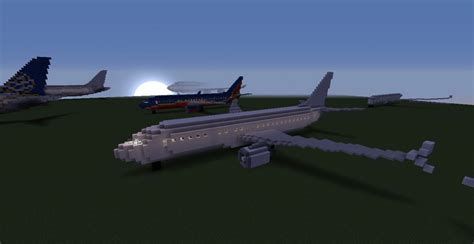 Boeing 737 800 Minecraft Map