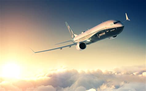 Download Wallpapers Boeing 737 Max 4k Passenger Plane Civil Aviation