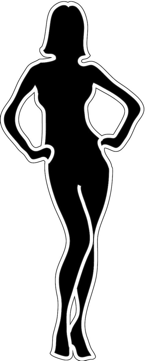 Female Body Silhouette Outline At Getdrawings Free Download