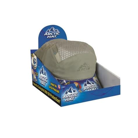 Arctic Hat Evaporative Cooling Cap Polyester And Polyethylene