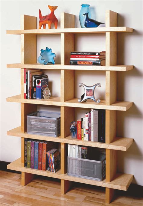 Aw Extra Contemporary Bookcase Popular Woodworking