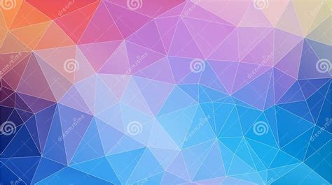 Flat Frash Color Geometric Triangle Wallpaper Horizontal Vector