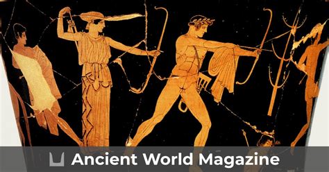 attacking from a distance archers in ancient greece ancient world magazine