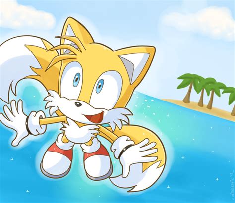 Tails Flies By Domestic On Deviantart