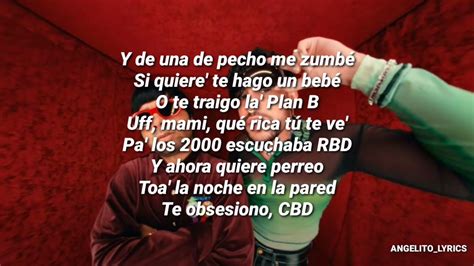 Bad Bunny Ft Chencho Carleone Me Porto Bonito Letras Lyrics Youtube