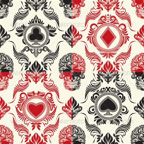 5,000+ vectors, stock photos & psd files. Playing Card Pattern Set by alitsuarnegara | GraphicRiver
