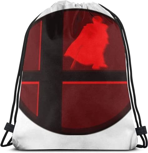 Smash Bros Marth Sport Bag Gym Sack Drawstring Backpack