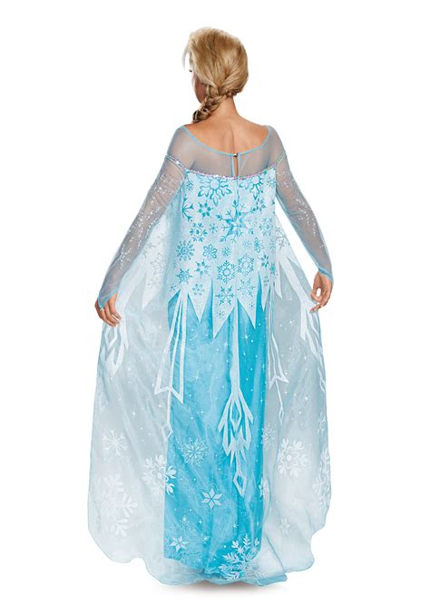 Frozen Adult Elsa Prestige Costume Elsa Cosplay Costume