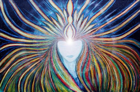 Awakening Of Self Painting By Nari Mother Earth Spirit