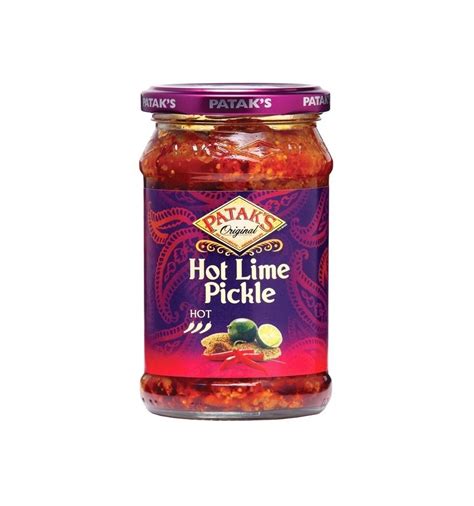 Pataks Hot Lime Pickle 283g From Supermartae