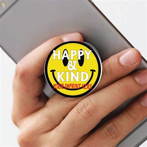 Kindness Popup Phone Gripper Customizable Happy And Kind Nimco Inc Prevention Awareness
