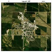 Aerial Photography Map of Laurel, NE Nebraska