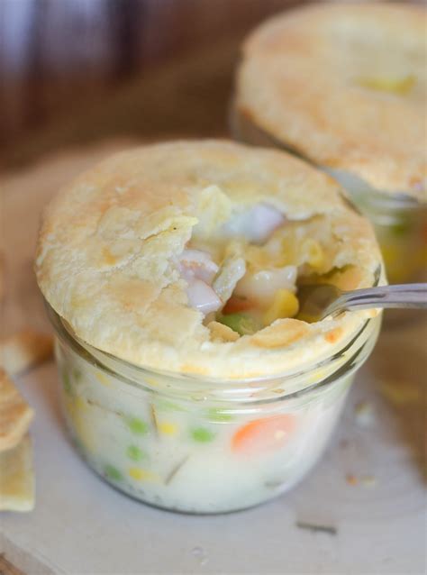 Turkey Pot Pies In A Jar Mommy Hates Cooking