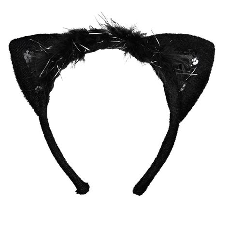 Amscan Black Cat Ears Headbands Halloween Costume Accessory