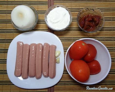 Receta De Salchichas Al Chipotle Con Crema Receta Recetas Con