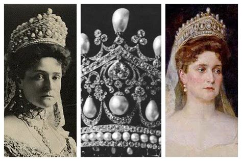 The Romanov Pearl Kokoshnik Tiara Joyas De La Corona Joyas Reales