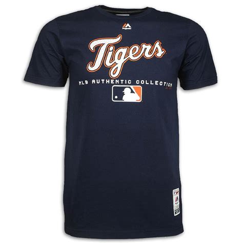 Detroit Tigers Mens Team Drive T Shirt Vintage Detroit Collection