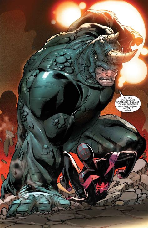 Rhino Vs Spiderman Marvel Characters Art Marvel Villains Marvel Comic