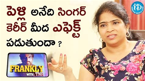 Does Marriage Effects Your Career Singer Usha Interview Frankly With TNR Talking