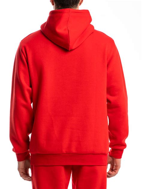the 24 blank premium pullover hoodie in red instockshowroom