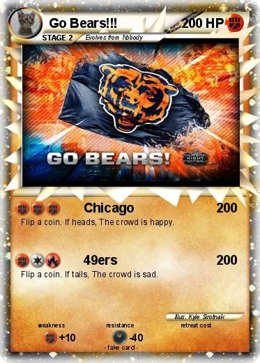 Pokémon Go Bears Chicago My Pokemon Card