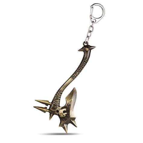 new design 3d game wow world of warcraft brelok weapon model keyring cosplay souvenirs t