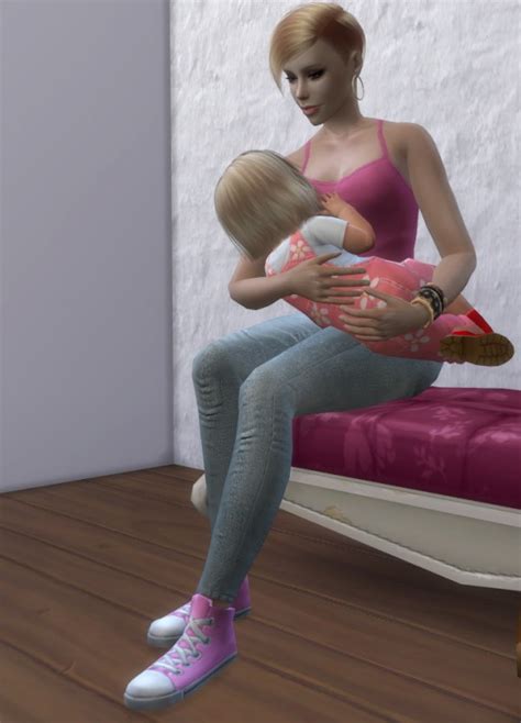 Mod The Sims Happy First Birthday Poses For Mother And