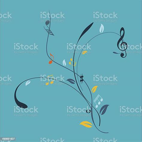 Music Notes Stock Illustration Download Image Now Abstract Art