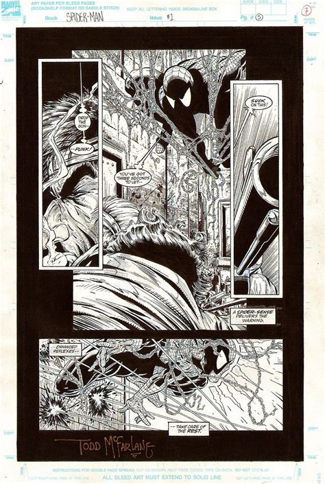 Pin By David Ginn On Todd Mcfarlane Art Spiderman Art Comics Artwork