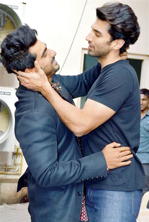 arjun kapoor and aditya roy kapur indulge in bromance