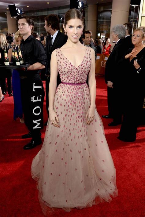 Anna Kendricks Cinderella Ballgown At The Golden Globeslainey Gossip