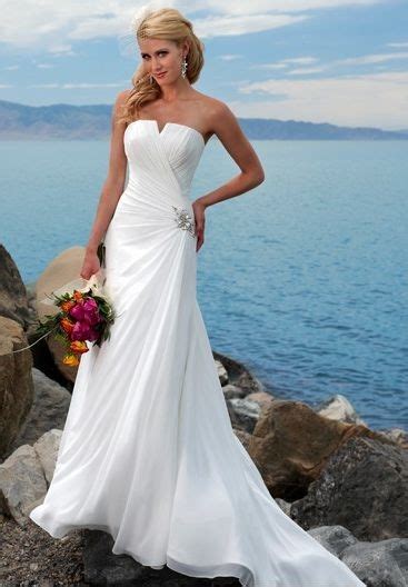 Whiteazalea Simple Dresses Simple Beach Wedding Dresses