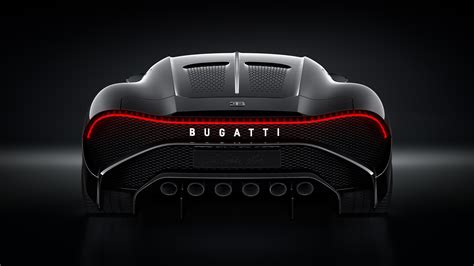 1920x1080 Bugatti La Voiture Noire 2019 Rear Laptop Full Hd 1080p Hd 4k