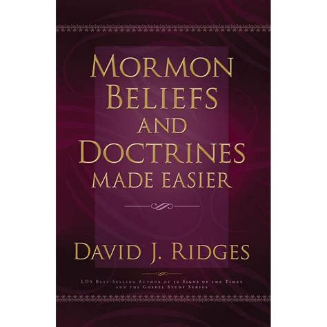 Mormon Beliefs And Doctrines Made Easier Hardcover