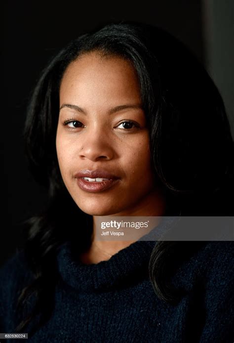 Actress Chanté Adams From The Film Roxanne Roxanne Poses For A