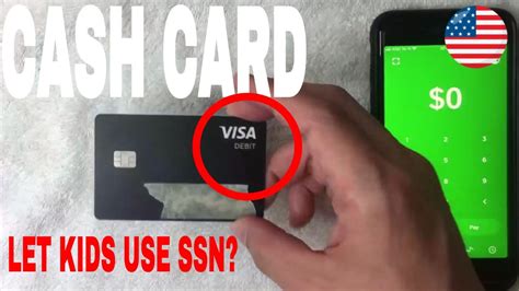 Let Minor Kids Use Ssn And Driver License To Get Cash App Cash Card 🔴