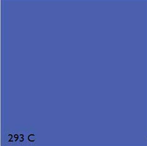 Pantone 293c Blue Range