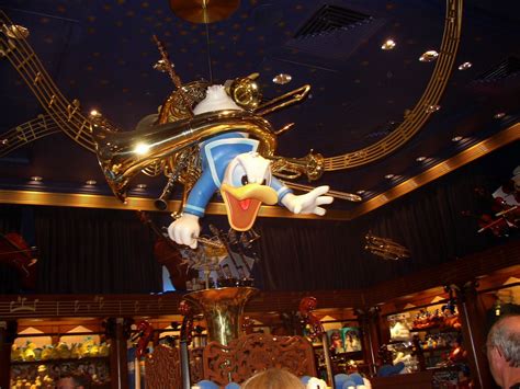 Donald Ducks Head In Mickeys Philharmagic Is In The Shop After He Is