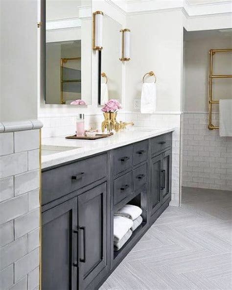 Modern bamboo vanity design with drawers. Top 70 Best Bathroom Vanity Ideas - Unique Vanities And ...