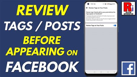 How To Review Tags Posts Before Appearing On Your Facebook Timeline
