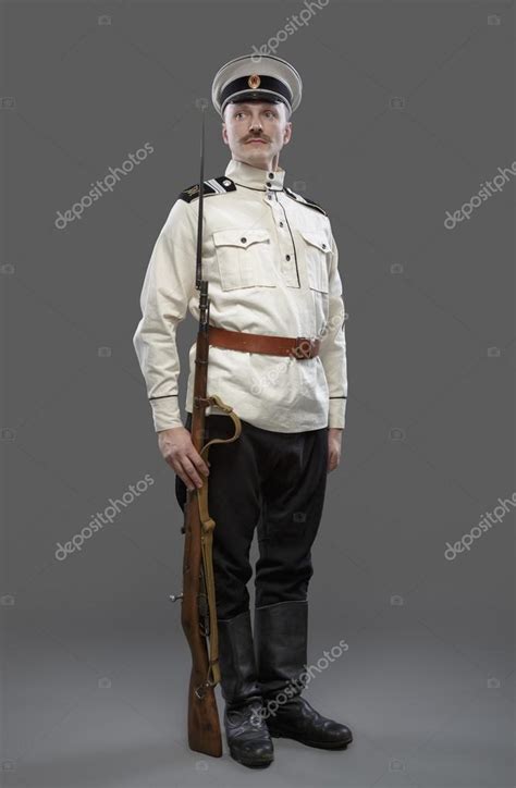 Russian Civil War White Army Uniforms
