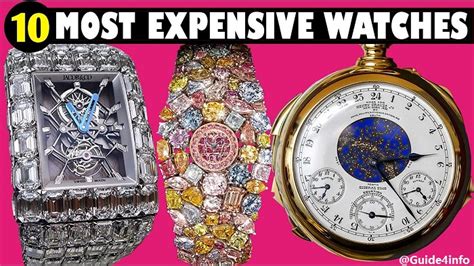 Top 10 Most Expensive Watches In The World Guide4info